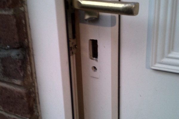 Brocken PVC Front Door Lock